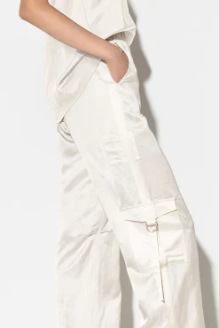 Best LUISA CERANO Wideleg-Pants Aus Leinen-Mix
