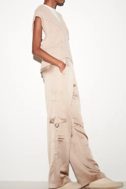 Best LUISA CERANO Wideleg-Pants Aus Leinen-Mix