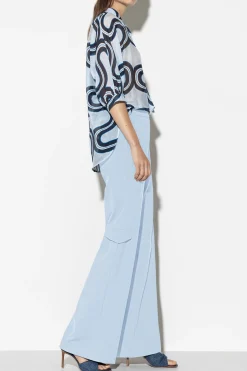 Online LUISA CERANO Wideleg-Pants Aus Punto-Milano