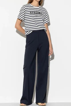 Online LUISA CERANO Wideleg-Pants Aus Punto-Milano