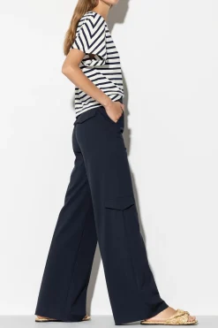 Online LUISA CERANO Wideleg-Pants Aus Punto-Milano