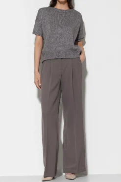 Sale LUISA CERANO Wideleg-Pants Mit Bundfalten