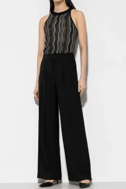 Sale LUISA CERANO Wideleg-Pants Mit Bundfalten