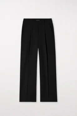 Sale LUISA CERANO Wideleg-Pants Mit Bundfalten