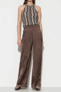Hot LUISA CERANO Wideleg-Pants Mit Bundfalten