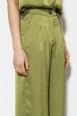 Hot LUISA CERANO Wideleg-Pants Mit Bundfalten