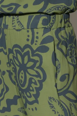 New LUISA CERANO Wideleg-Pants Mit Flower-Print multi