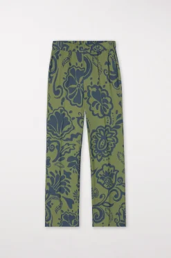 New LUISA CERANO Wideleg-Pants Mit Flower-Print multi